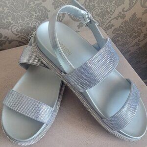 Reaction Kenneth Cole Darleen Slingback Sparkle Sandals